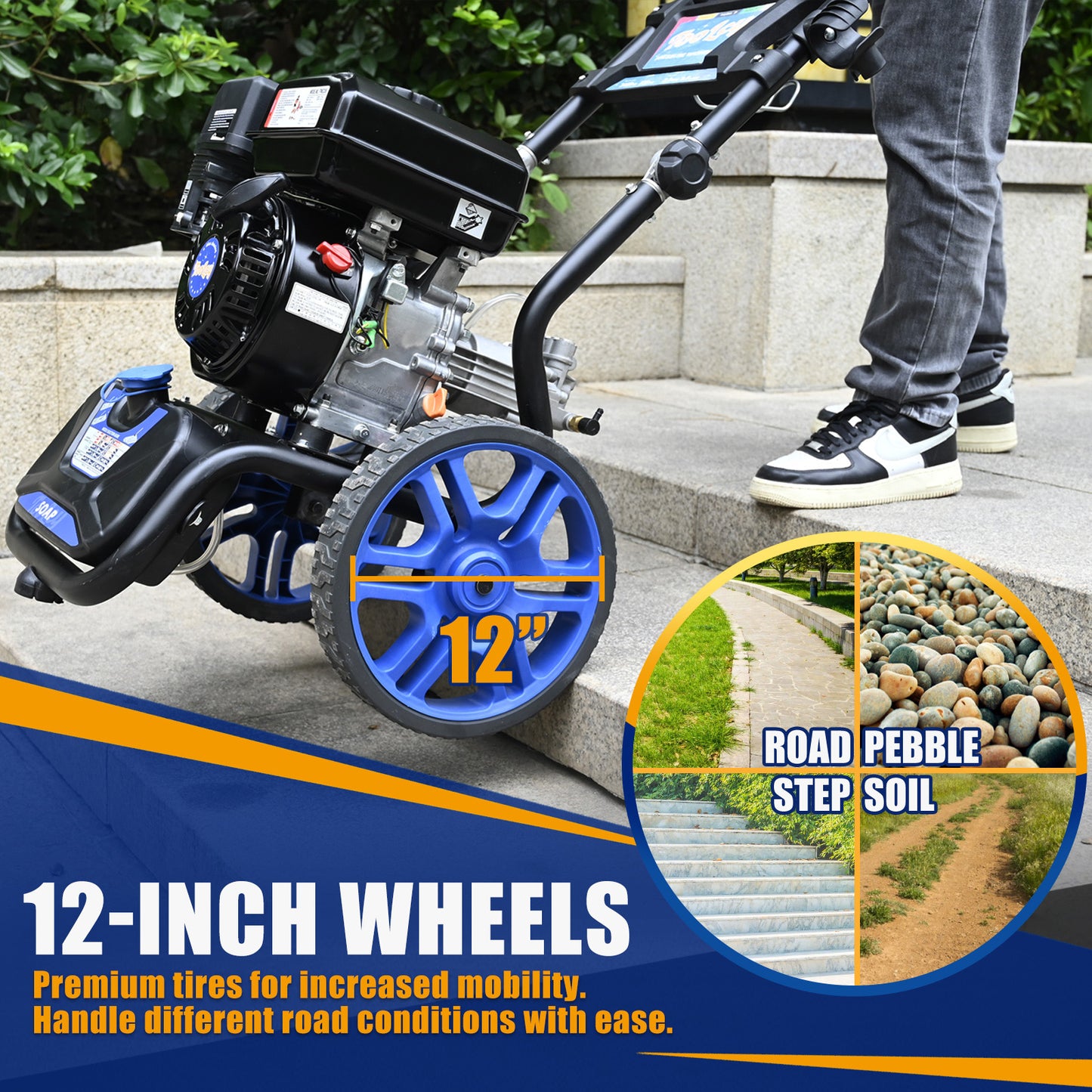 TPX3400 Gas Pressure Washer 3400 PSI 2.8 GPM