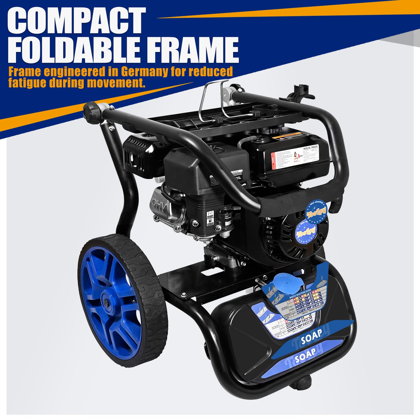 TPX3400 Gas Pressure Washer 3400 PSI 2.8 GPM