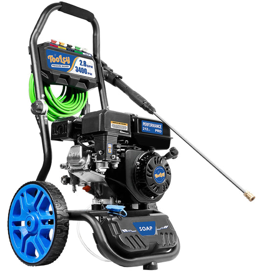 TPX3408F Gas Pressure Washer 3400 PSI 2.8 GPM 212cc OHV