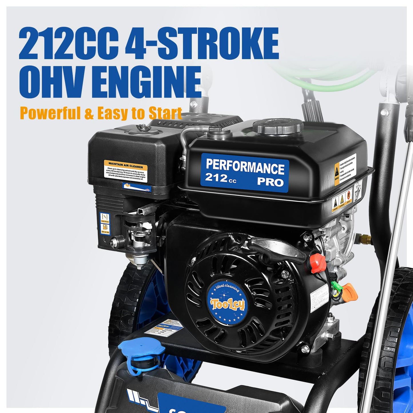 TPX3408F Gas Pressure Washer 3400 PSI 2.8 GPM 212cc OHV