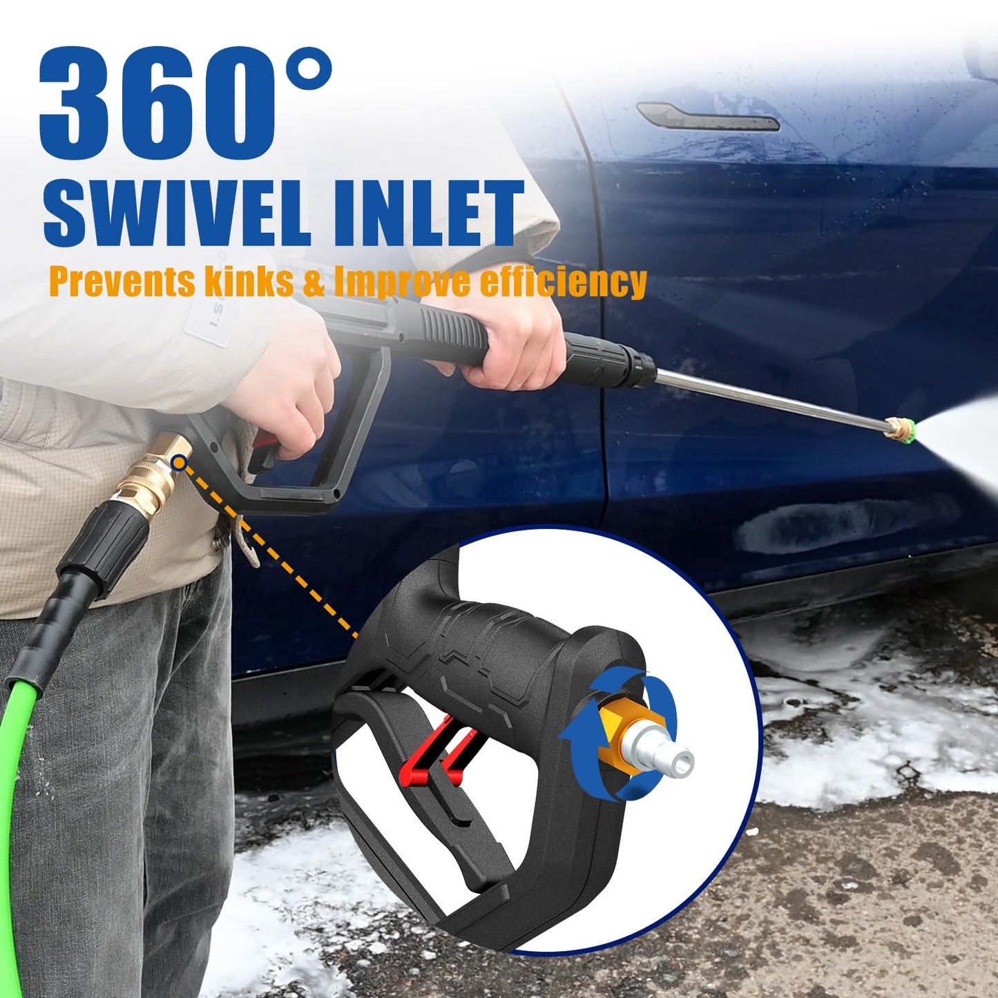 TPX3408F Gas Pressure Washer 3400 PSI 2.8 GPM 212cc OHV