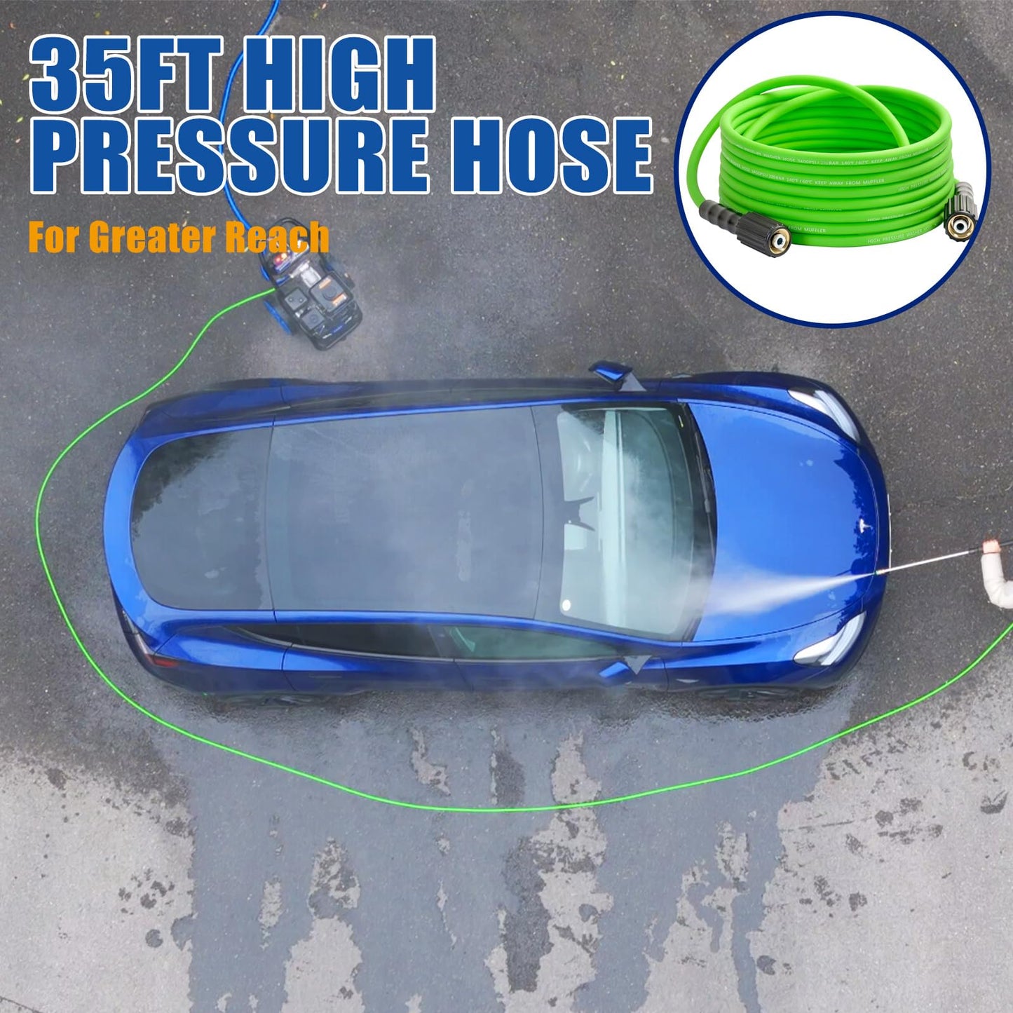 TPX3408F Gas Pressure Washer 3400 PSI 2.8 GPM 212cc OHV