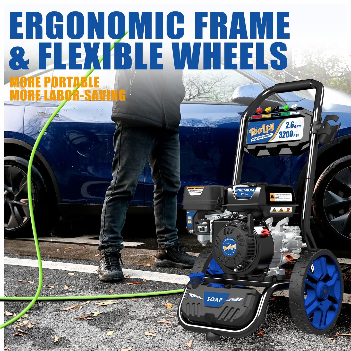 TPX3206 Gas Pressure Washer 3200 PSI 2.6 GPM