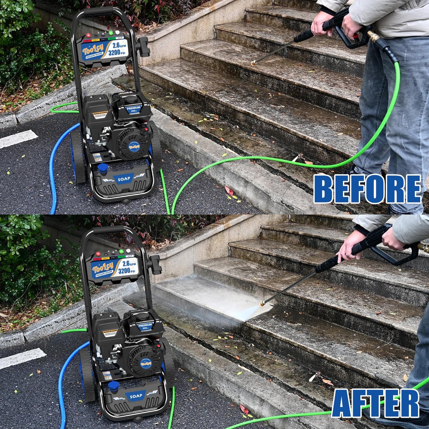 TPX3206 Gas Pressure Washer 3200 PSI 2.6 GPM