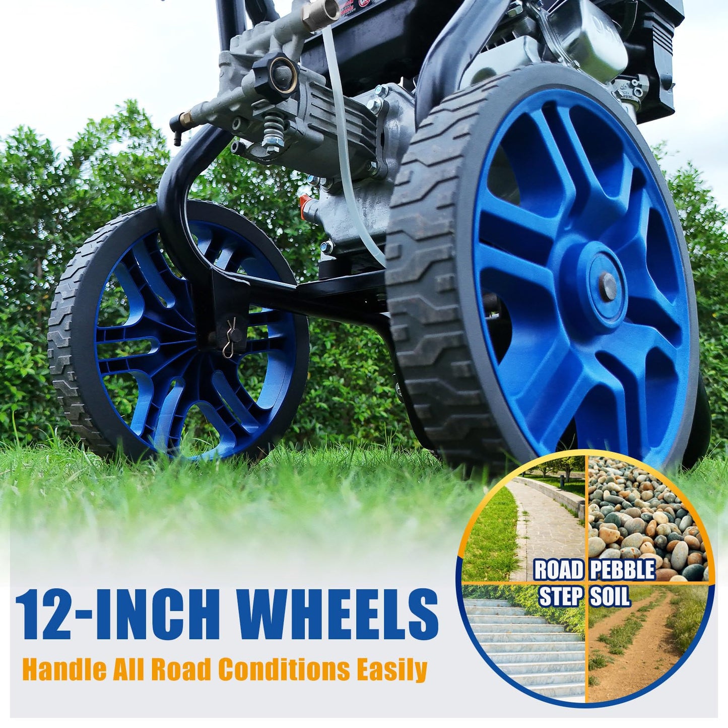 TPX3408F Gas Pressure Washer 3400 PSI 2.8 GPM 212cc OHV