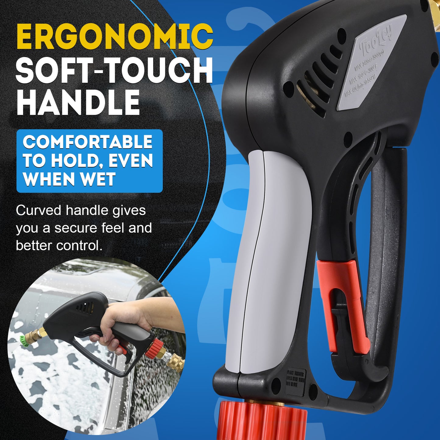 5000 PSI Pro Short Pressure Washer Gun