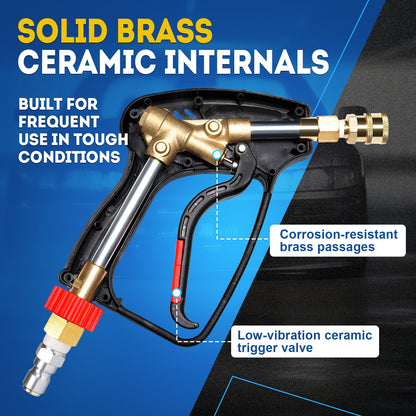 5000 PSI Pro Short Pressure Washer Gun