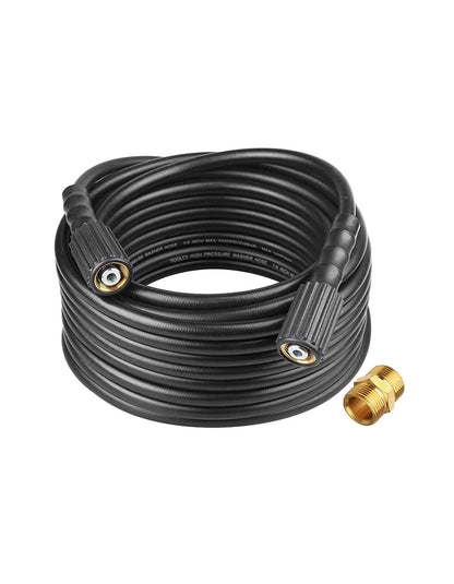 Kink Free Pressure Washer Hose 3300 PSI 1/4 in. (black)