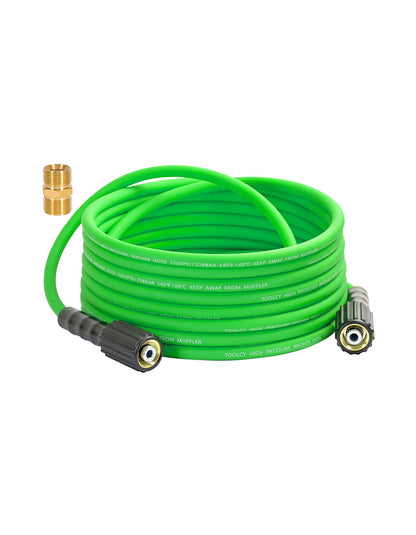 Flexible Pressure Washer Hose 3300 PSI 1/4 in. (green)