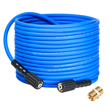 Flexible Pressure Washer Hose 3300 PSI 1/4 in. (blue)