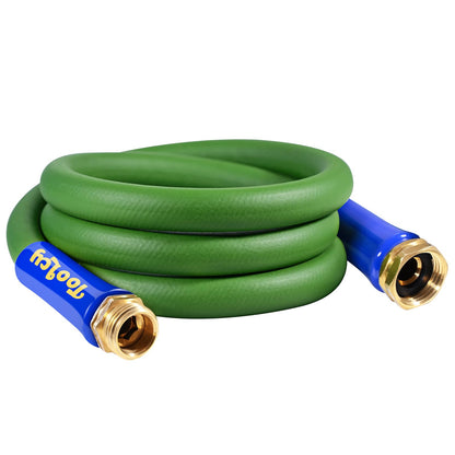 Heavy Duty Garden Hose, 5/8", Swivel Fittings (green)