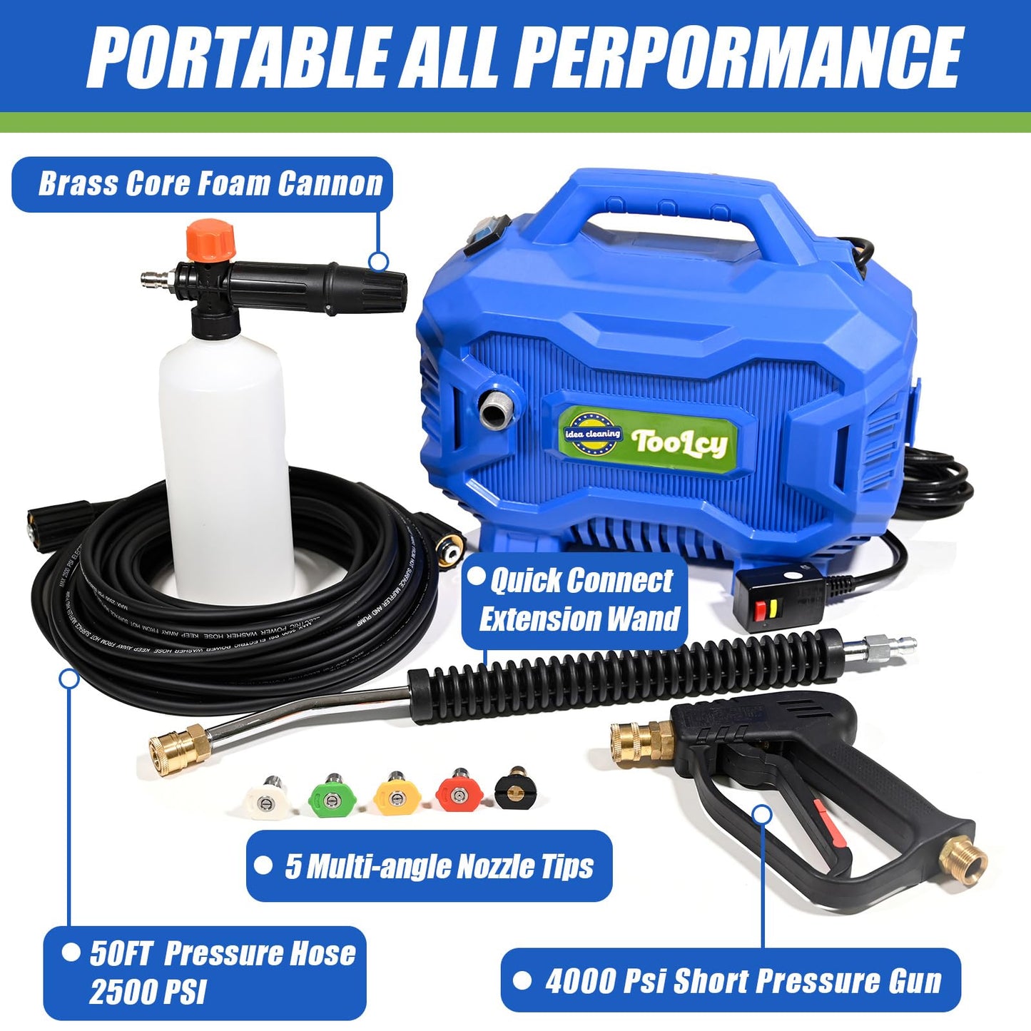 Compact Electric Pressure Washer Se 4.0 (2030 PSI / 1.6 GPM)